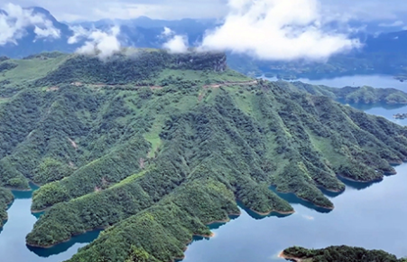 【“飞阅”中国】青山国家湿地公园：青山平湖 碧波荡漾