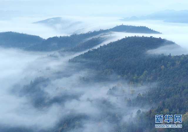 【“飞阅”中国】江山多娇！群山、云海中的冬日“酉州画卷”