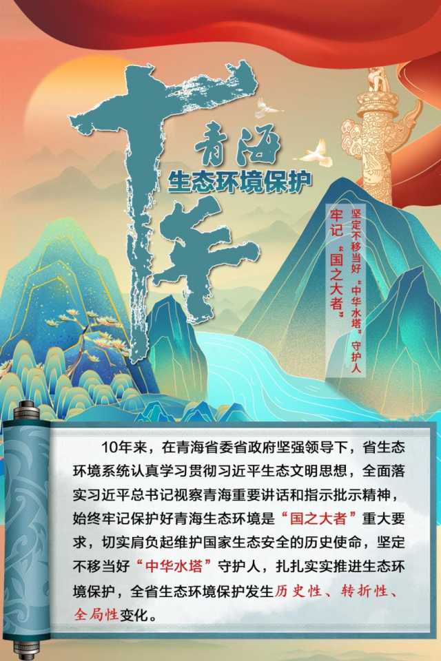 喜迎二十大丨图说青海生态环境保护这十年