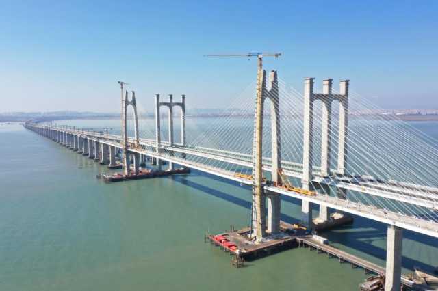 新时代之桥丨湛蓝·福建泉州湾跨海大桥 新时代之桥丨湛蓝·福建泉州湾跨海大桥