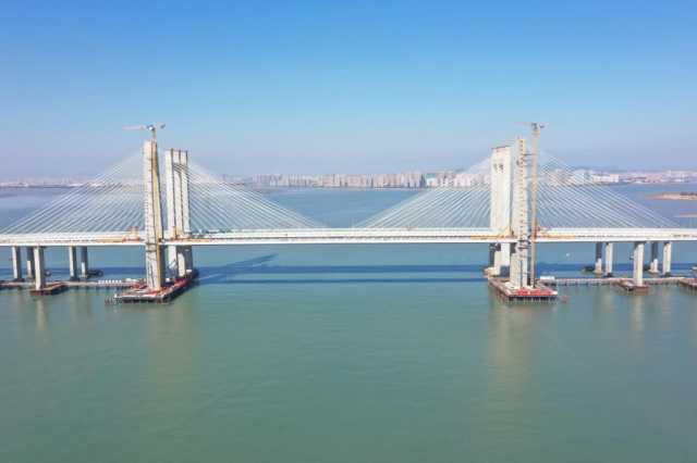 新时代之桥丨湛蓝·福建泉州湾跨海大桥 新时代之桥丨湛蓝·福建泉州湾跨海大桥