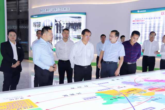 广西壮族自治区生态环境厅厅长陈亮深入来宾四县市调研