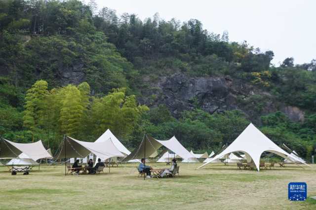 新华全媒+丨昔日“矿山村”变身乡村旅游网红地