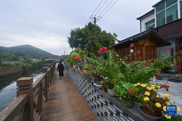 新华全媒+丨昔日“矿山村”变身乡村旅游网红地