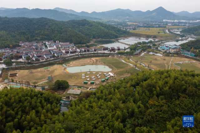 新华全媒+丨昔日“矿山村”变身乡村旅游网红地