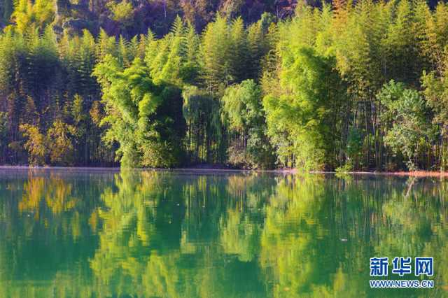 【“飞阅”中国】初冬湖北唐崖河 满屏浪漫诗意