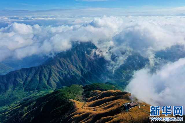 【“飞阅”中国】江西武功山：云海缥缈 灿若图绣