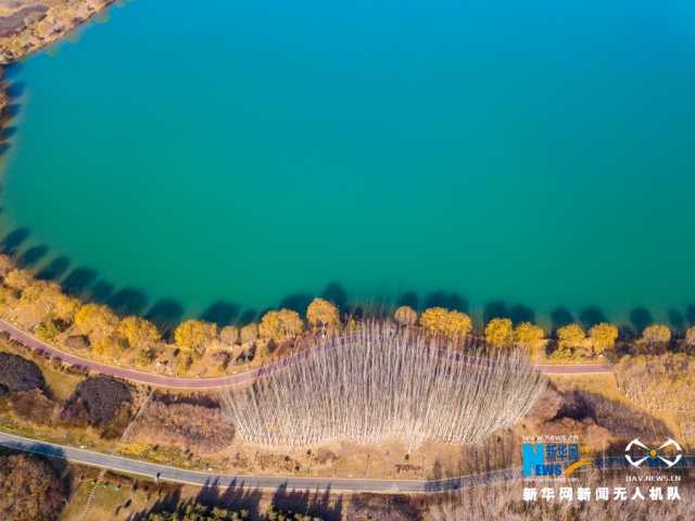 【“飞阅”中国】甘肃张掖：芦水湾初冬风光美