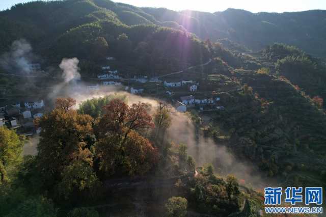 【“飞阅”中国】江西浮梁：初冬山村 色彩斑斓