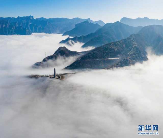 【“飞阅”中国】冬日太行山 云海入画来