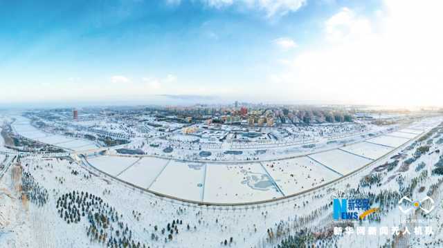 【“飞阅”中国】甘肃民乐迎降雪