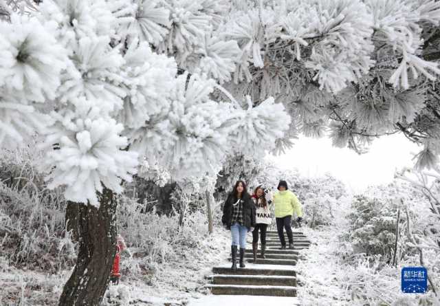 雪后南岳衡山