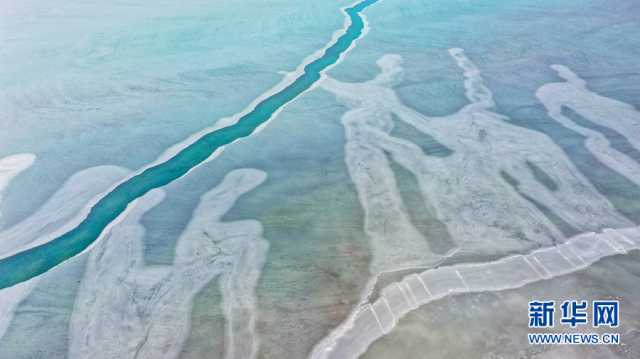 【“飞阅”中国】冬日青海湖的别样浪漫