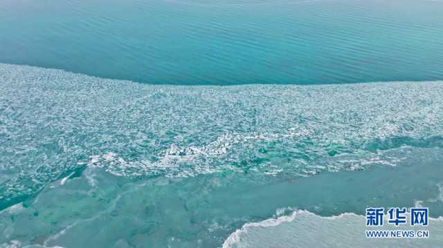 【“飞阅”中国】冬日青海湖的别样浪漫