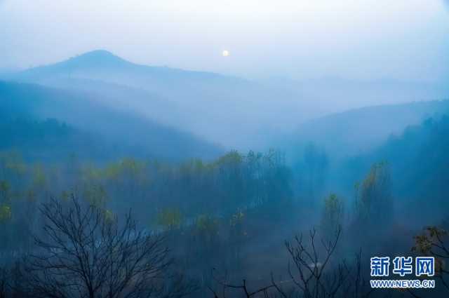 【“飞阅”中国】冬雾漫山间 宛若水墨画