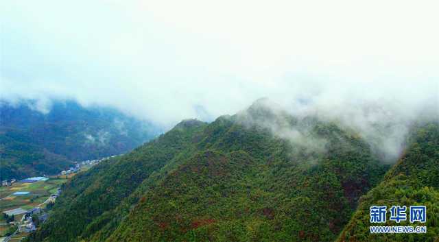 【“飞阅”中国】鄂西山村 烟雨画卷